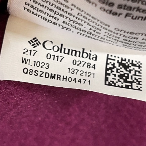Columbia Purple Fleece Vest Size Small - Picture 8 of 8
